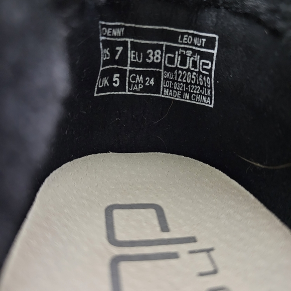 Hey Dude Women's Denny Leopard Print Faux Fur Bootie 7 - Picture 9 of 11